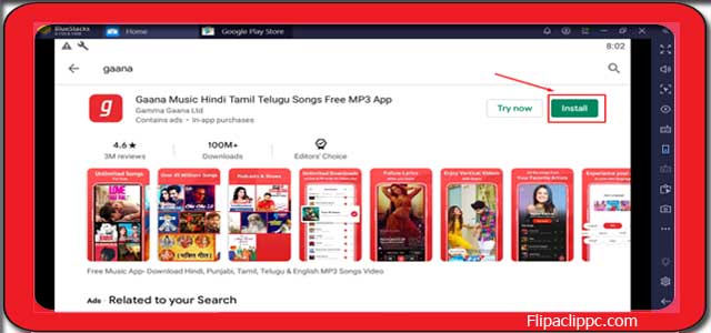 Gaana App for PC