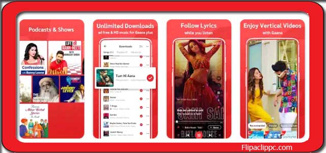 Gaana App Download for PC windows 10