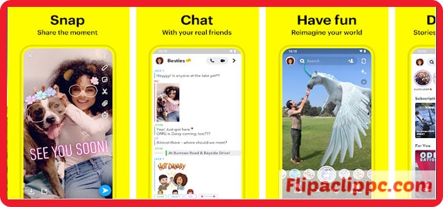 Features of Snapchat For PC